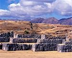 Massive walls of Sacsayhuaman overlooking Cusco.