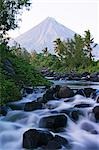 Philippines,Luzon Island,Bicol Province,Mount Mayon (2462m). Near perfect volcano cone.