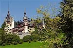 Roumanie, Transylvanie, Sinaia. Le château de Peles.