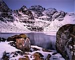 Loch Maut ein Lochain, ein Teallach.