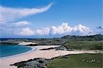 Parmi les nombreux belles plages de sable blanc sur la côte ouest de Coll