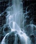 Cascade waterfall, low angle view