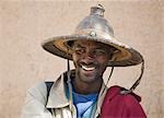 Mali,Niger Inland Delta. A Fulani man at Kotaka,a village on the banks of the Niger River.