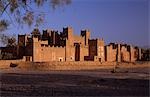 Restored kasbah at Skoura oasis in the 'Valley of a Thousand Kasbahs'