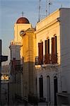 Looking towards the Petit Socco along the busy Rue as-Siaghin,the main shopping street in the old medina of Tangier.