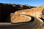 Dades Gorge Winding Mountain Road