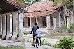 Villas coloniales s'effondrer sur Ibo Island, dans l'archipel de Quirimbas, Mozambique