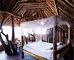 Bedroom at Il Ngwesi Camp.