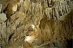 Intérieur de la grotte, Takaka, Golden Bay District, région de Nelson, South Island, Nouvelle-Zélande