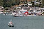 Warterfront Town, New Zealand