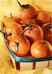 Clementines in basket