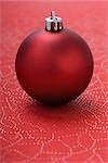 Red Christmas Tree ornament