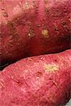 Sweet potatoes, close-up, full frame