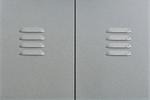 Close-up of lockers, full frame