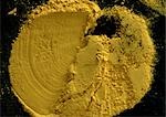 Mustard yellow pigment powder