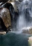 California, Yosemite National Park, waterfall