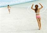 Children playing on the beach