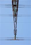 Electric pylon, close-up