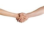 Close-up of People Shaking Hands