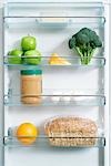 Fridge with Healthy Food