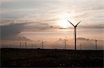 Wind Turbines at Wind Farm