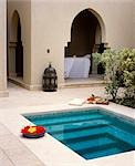 Four Seasons Resort Hotel,plunge pool at the outdoor spa