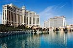 USA,Nevada,Las Vegas. Belagio Hotel Casino on the Strip,the worlds largest five star hotel