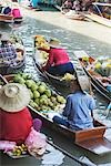 Damnoen Saduak Floating Market, in Ratchaburi Province, Thailand