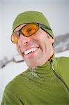 Cross County Skier, Steamboat Springs, Colorado, USA