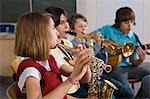 Students in Music Class