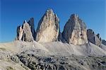 Tre Cime di Lavaredo, Dolomites, South Tyrol, Italy