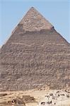 Pyramide de Khéphren, Giza, Égypte