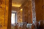 Tourists in Temple at Abu Simbel, Nubia, Egypt