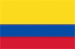 Drapeau National de Colombie