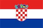 Kroatien Nationalflagge