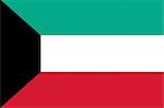 Kuwait-Nationalflagge