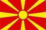 Macedonia National Flag