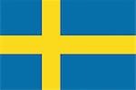 Schweden Nationalflagge