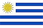 Uruguay National Flag