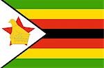 Drapeau National du Zimbabwe