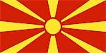 Macedonia National Flag