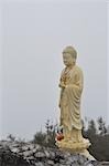 Buddha Statue at Summit of Fansipan, Hoang Lien Mountains, Vietnam