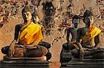 Buddha Statues, Wat Phutthai Sawan, Ayutthaya, Thailand