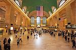 Main Concourse  in Grand Central Terminal, Rail station, New York City, New York, United States of America, North America