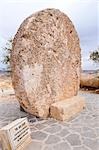 The Abu Badd Rolling Stone, Mount Nebo, Jordan