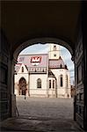 Blick auf St. Marks Kirche, Zagreb, Kroatien