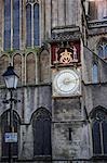 Puits cathédrale, Wells, Somerset, Angleterre