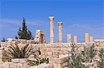 Ruines de l'église Byzantine, Mont Nebo, Jordanie