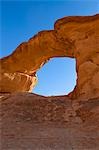 Arc de Burdah, Wadi Rum, Jordanie, Moyen-Orient