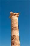 Pillar, Petra, Jordan, Middle East